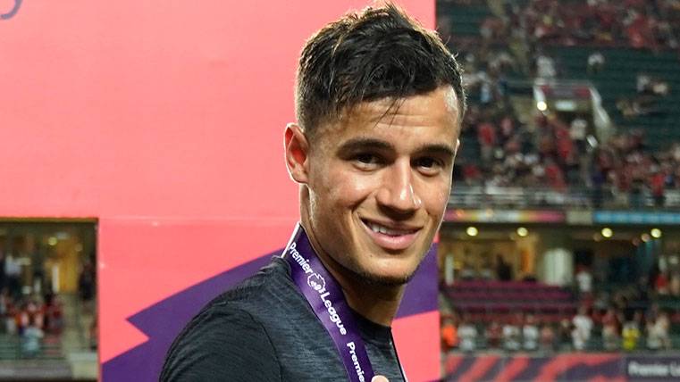 Philippe Coutinho, after a party with the Liverpool