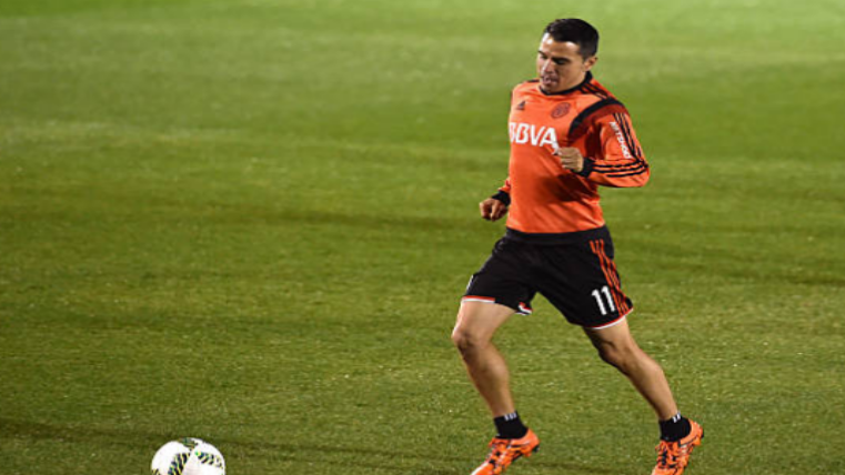 Saviola In a training with River