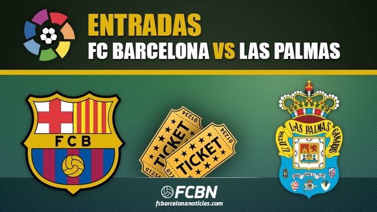 Entradas FC Barcelona vs UD Las Palmas