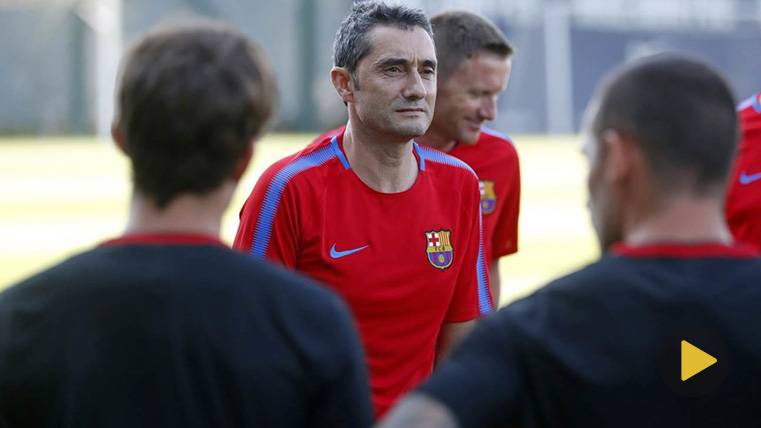 It is still in direct the press conference of Valverde