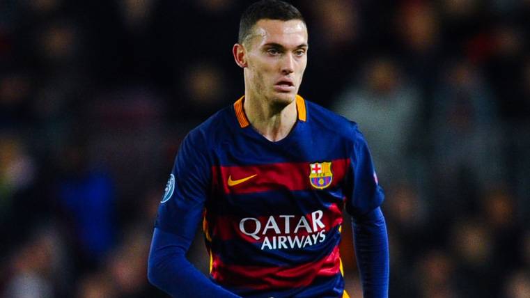 Thomas Vermaelen, during a party with the FC Barcelona