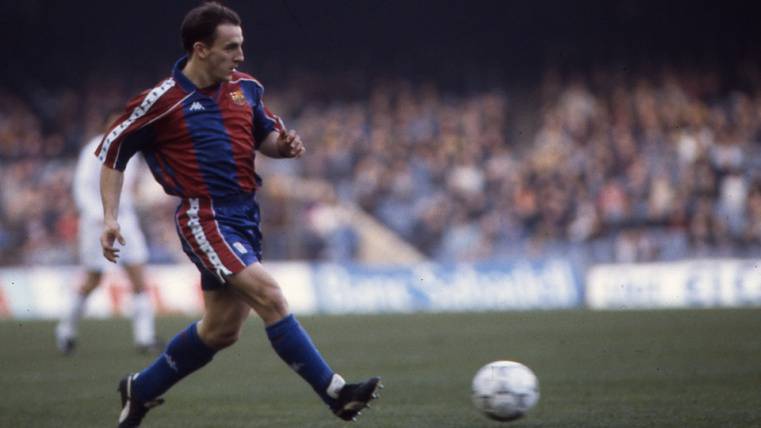 Chapi Ferrer In an action when it played in the Barça