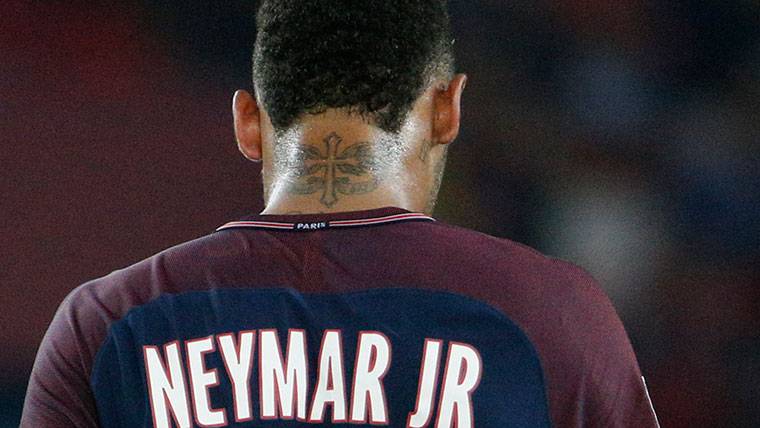 Neymar Jr, durante un partido con el Paris Saint-Germain