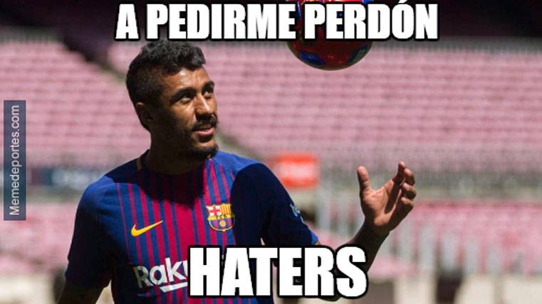 Paulinho, big protagonist of the Getafe-FC Barcelona