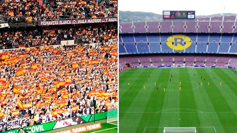 The Popular Party throws firewood to the fire comparing the Camp Nou with the Bernabéu
