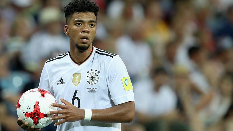 Benjamin Henrichs, during a party with the selection of Germany