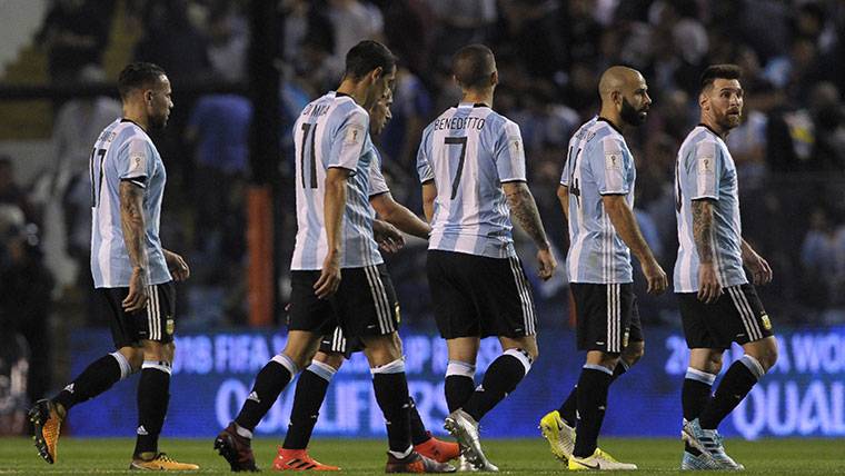 Messi and Argentina, after empatar against Peru