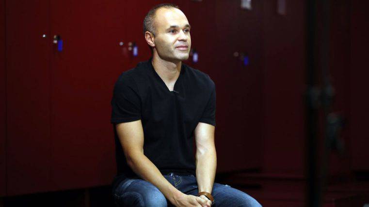 Iniesta in an interview with the club