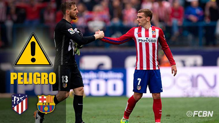 Oblak And Griezmann, two big dangers against the FC Barcelona