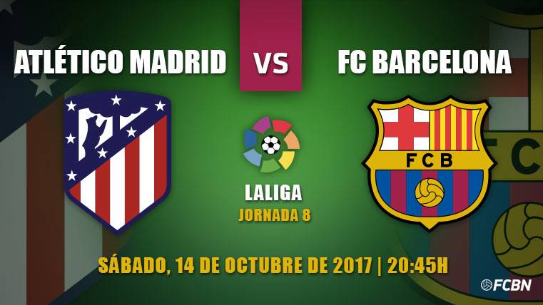 Previa del Atlético de Madrid-FC Barcelona de la J8 de LaLiga 2017-18