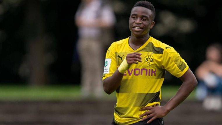 Moukoko, la gran promesa del Borussia Dortmund