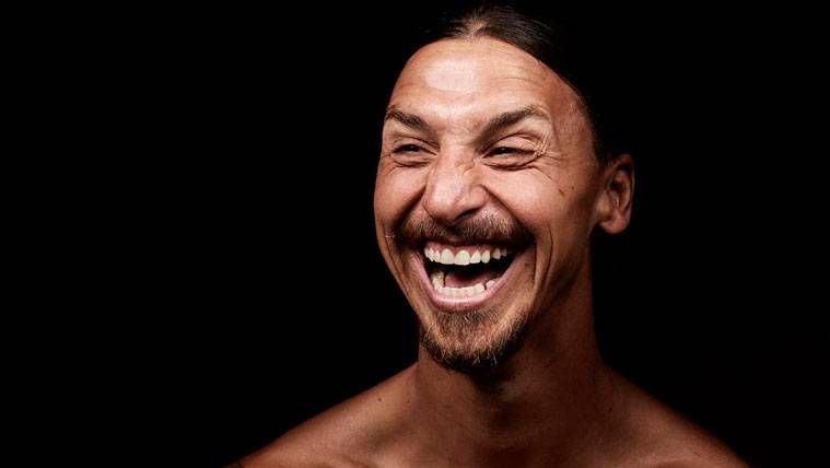 Zlatan Ibrahimovic In an image in the social networks