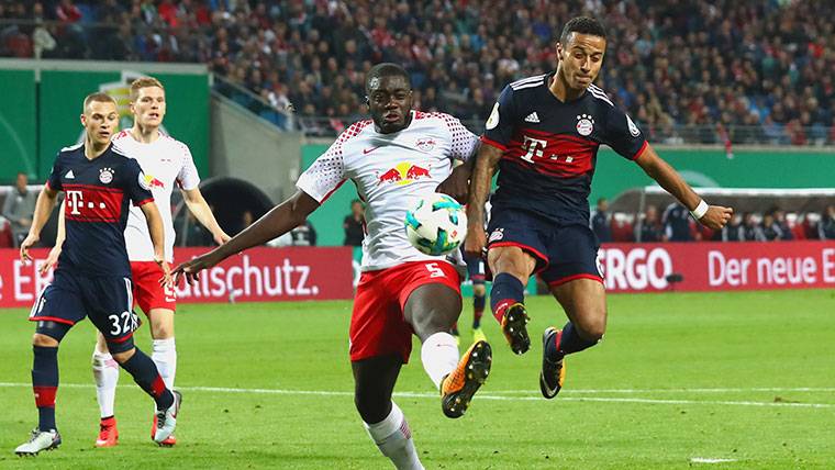 Upamecano, during the party of this weekend against the Bayern Munich
