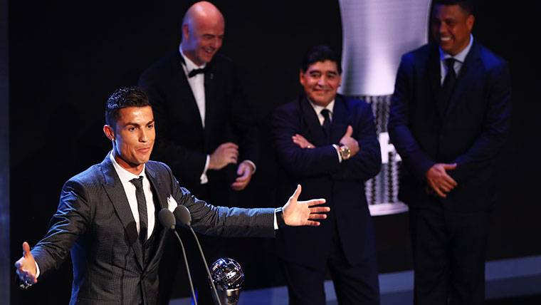 Cristiano Ronaldo, winner of the FIFA The Best 2017