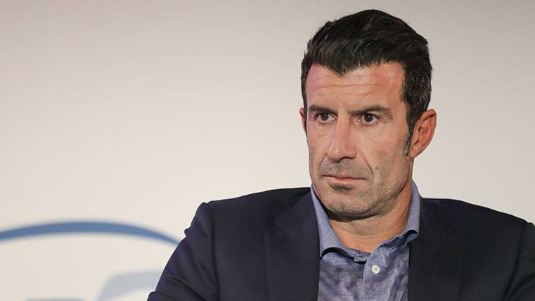 Luis Figo, in an image of archive