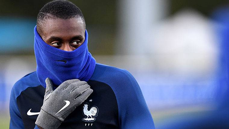 Blaise Matuidi, in the concentration of France