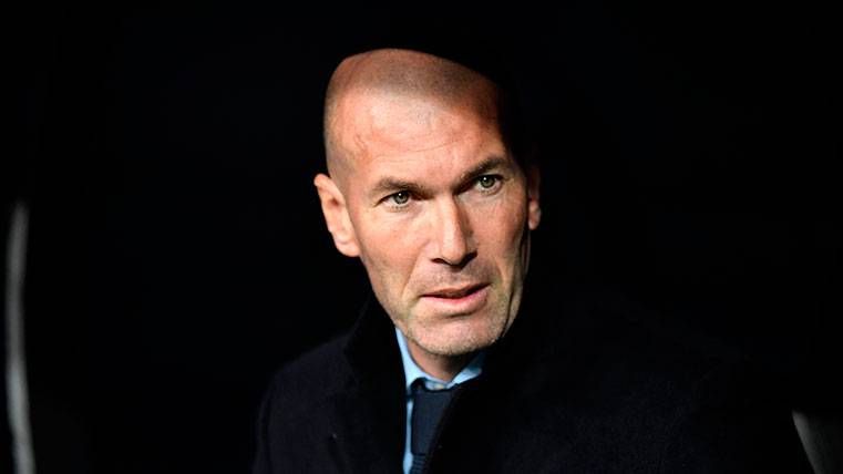 Zinedine Zidane, in an image of archive