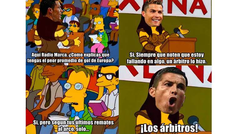 Meme del derbi entre Atlético y Madrid