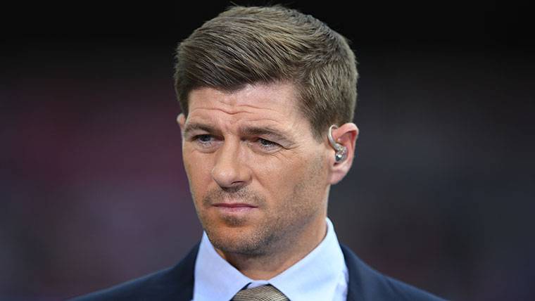 Steven Gerrard, in an image of archive