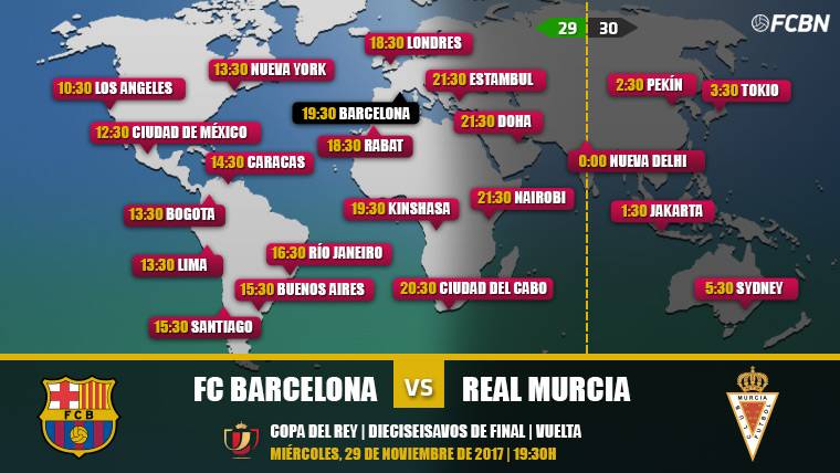 FC Barcelona vs Real Murcia TV Online