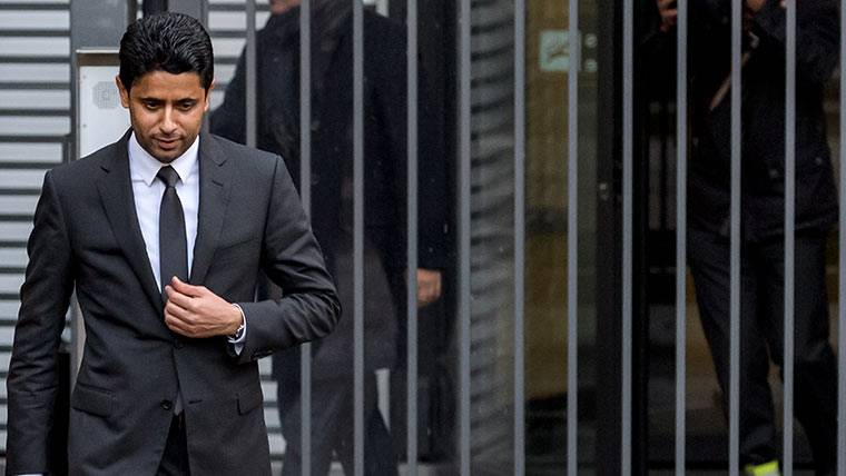 Nasser Al-Khelaïfi, presidente del PSG, en una imagen de archivo