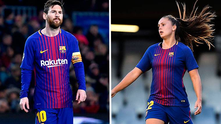 Leo Messi and Lieke Martens, the best playmakers of the world