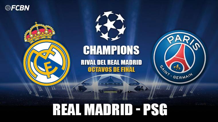 El Real Madrid se verá las caras con el PSG en octavos de final de la Champions