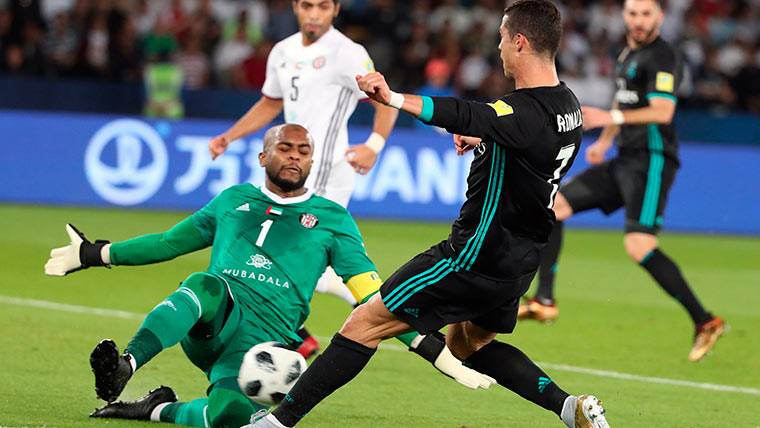 Cristiano Ronaldo, durante el Mundial de Clubes