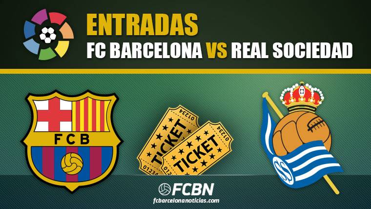 Entrances FC Barcelona vs Real Sociedad