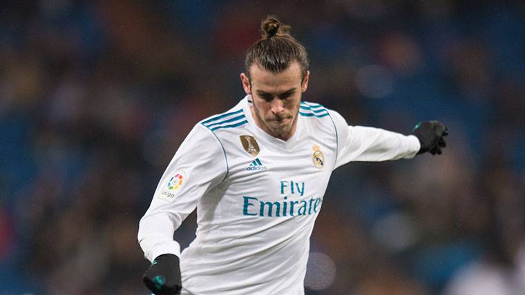 Gareth Bale, en un partido con el Real Madrid