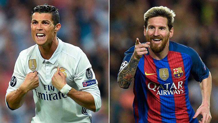 Leo Messi and Cristiano Ronaldo come face to face