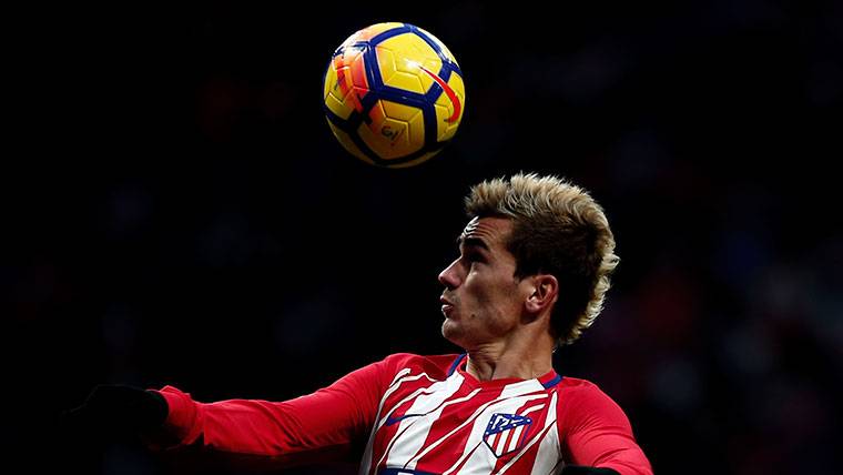 Antoine Griezmann, during a party with the Athletic