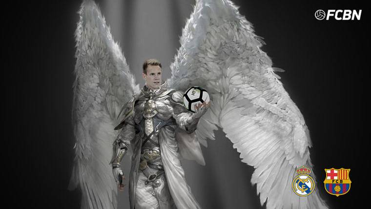 Ter Stegen, the angel of saves it of the FC Barcelona