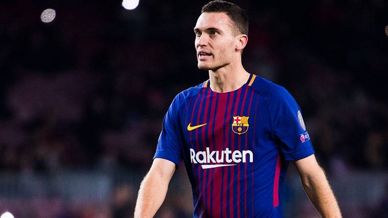 Vermaelen, during a party played with the FC Barcelona