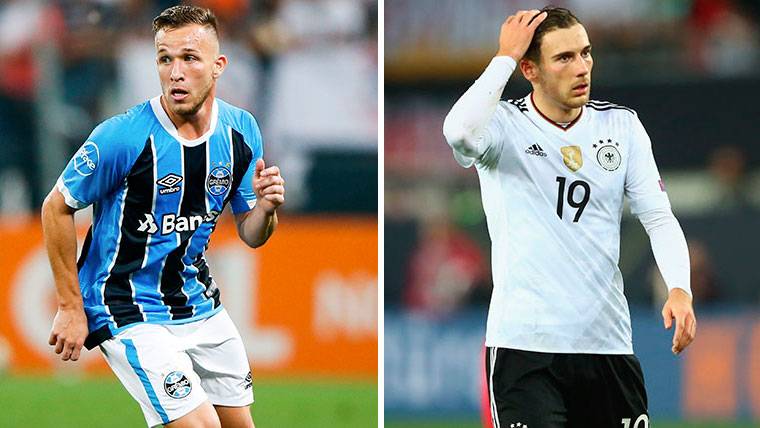 Arthur and Goretzka, the two possible signings of future of the Barça