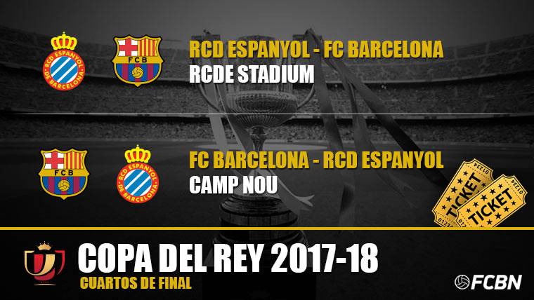 Entradas FC Barcelona vs Espanyol - Copa