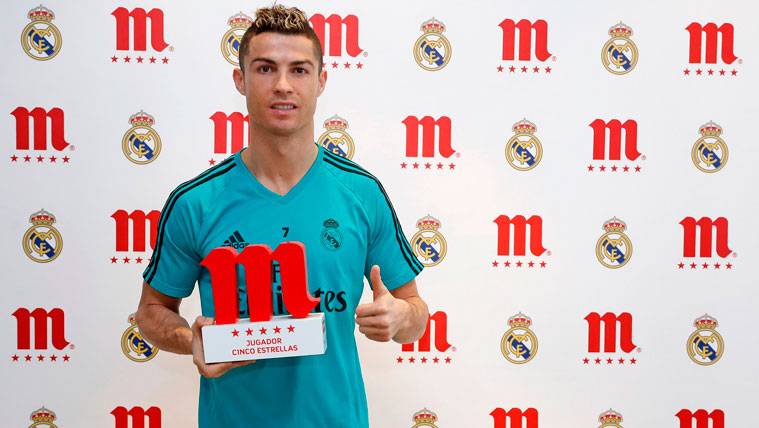 Cristiano Ronaldo, elegido mejor jugador del mes de diciembre