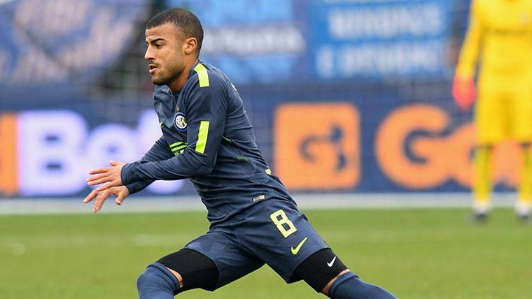 Rafinha, in a party with the Inter of Milan