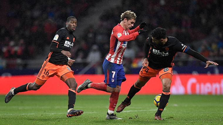 Griezmann, in an action of the party against Valencia