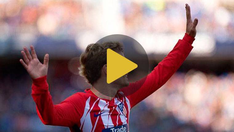 Antoine Griezmann, celebrando su gol