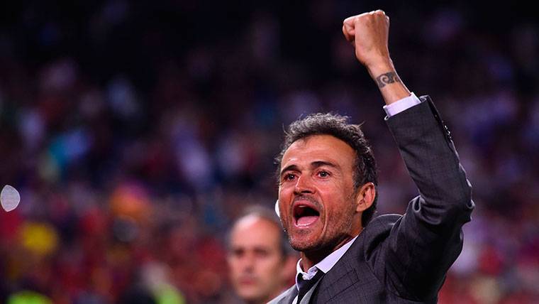 Luis Enrique, after the final of Glass of the King 2016-17