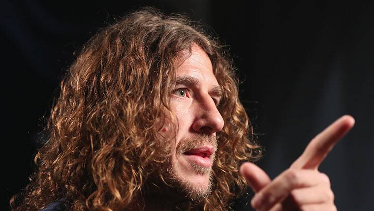 Carles Puyol, ex player of the FC Barcelona