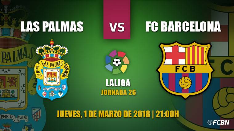 Previa del partido que el Barça disputará ante el Las Palmas