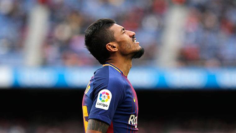 Paulinho, regretting of an occasion failed
