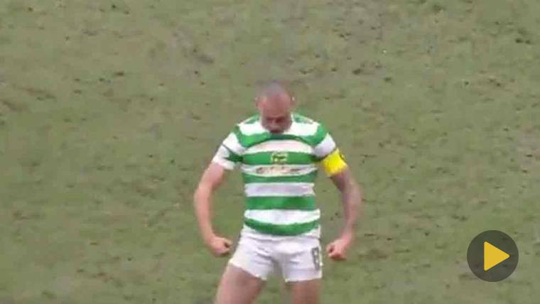 Scott Brown, after receiving two hard entrances