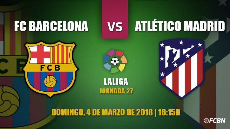 Previous of the FC Barcelona-Athletic of LaLiga Santander 2017-18