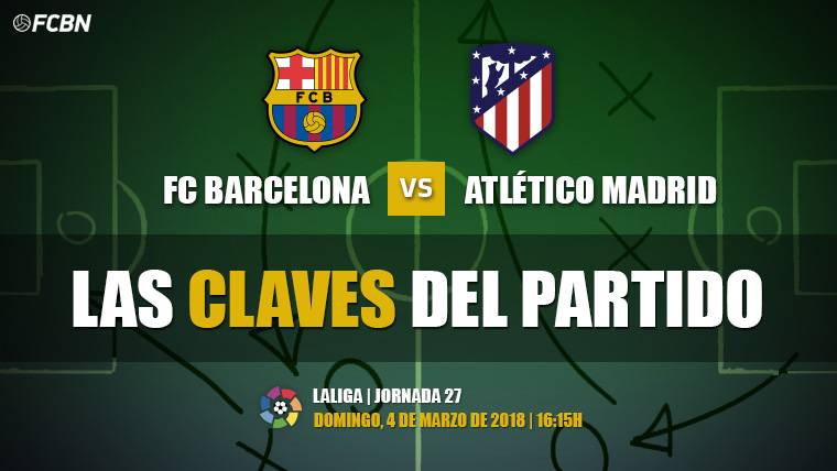 Las claves del FC Barcelona-Atlético de LaLiga Santander 2017-18