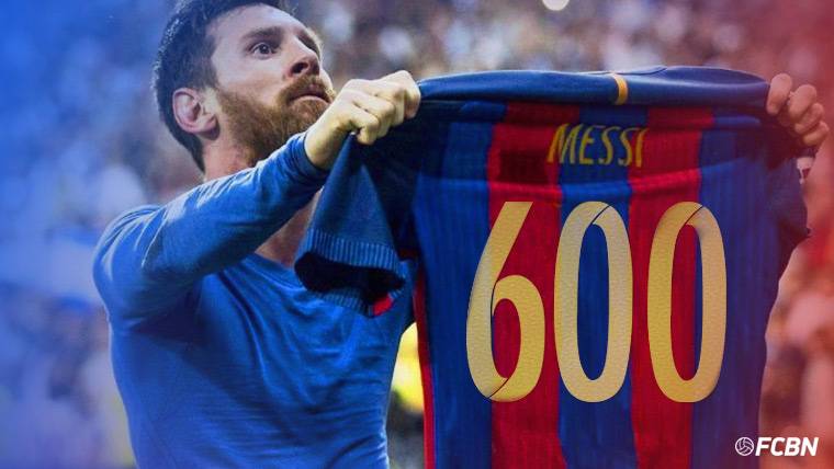 Leo Messi, 600 goals between the FC Barcelona and Argentina