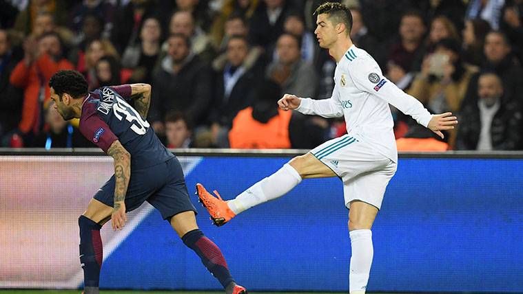 Cristiano Ronaldo tried to assault to Dani Alves in the Park of the Princes