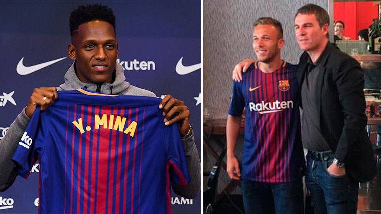 Yerry Mina o Arthur podrían marcharse cedidos un tiempo